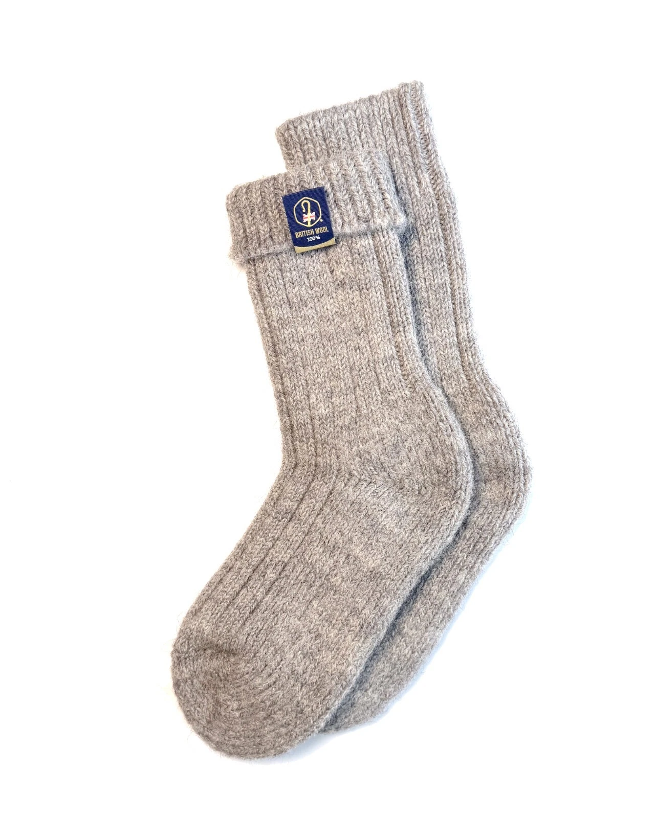 100% British Wool Boot Socks – Smoke Grey | Women's Luxury Wool Socks | UK 4-7
Opens in a new window