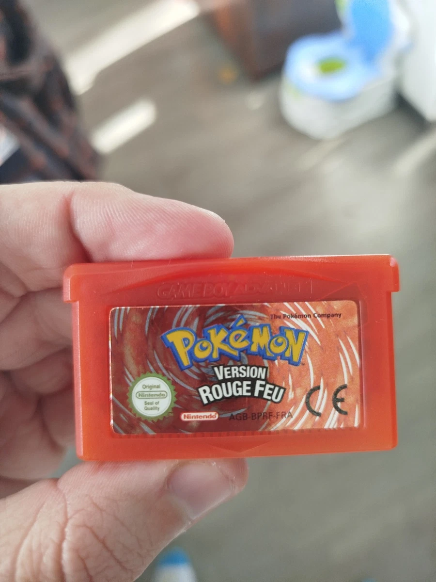 Jeu GameBoy Pokémon Rouge Version FR - Cartouche Originale - Bon état Pour Collectionneurs