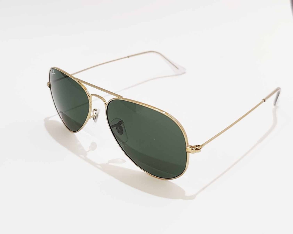 Ray-Ban RB3025 Aviator Men's Sunglasses Gold