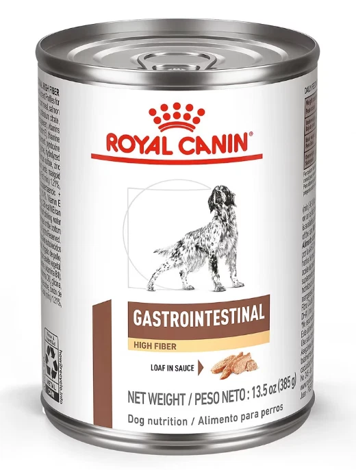 Royal Canin Gastro intestinal High Fiber Wet Dog Food, 12 or 24 cans
Opens in a new window or tab