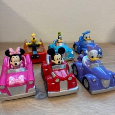 Mickey Minnie Minicar Juego de 6 Coches Clásicos Pull-back Juguete Preescolar