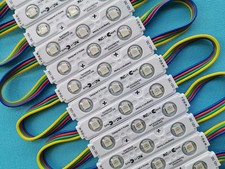 10 1000ft 5050 SMD RGB LED Module Light Storefront Sign Lamp Injection with Lens