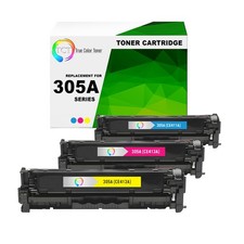 TCT 3PK 305A Toner Set CE411A CE412A CE413A For HP Color LaserJet Pro 300