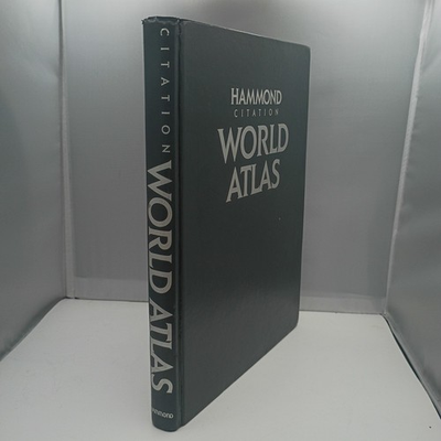 #ad Hammond Citation World Atlas 1986 $16.99