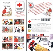 Timbre France BC1270 Carnet Croix Rouge 2016