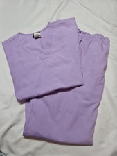 Women's Cherokee Workwear Scrubs Size Small S Scrub Set Lavender