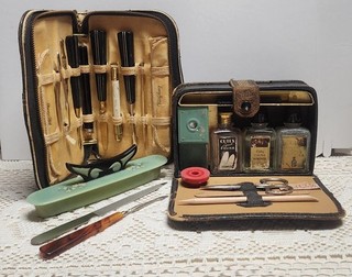 Lot Of Vintage/Antique Manicure Kits Tools