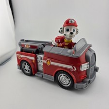 Paw Patrol Marshall's Fire Engine with Marshall Figure Pre-Owned