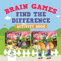 Educando Kids | Brain Games Find The Difference Activity Book | Taschenbuch