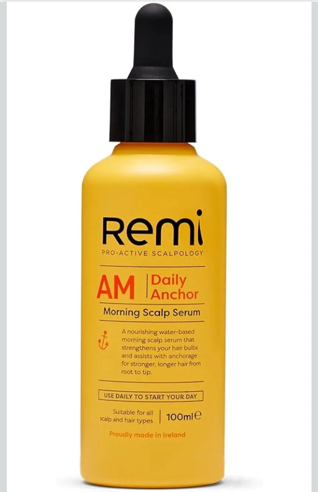 Morning Scalp Serum Strengthens & Anchors Hair Bulbs Lightweight Non-Greasy Form