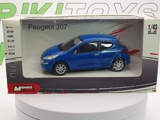 Peugeot 207 Mondo Motors 1/43 Blue