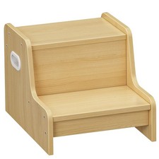 HOOBRO Step Stool for Kids, Two Step Toddler's Stool, Kids Potty Training Sto...