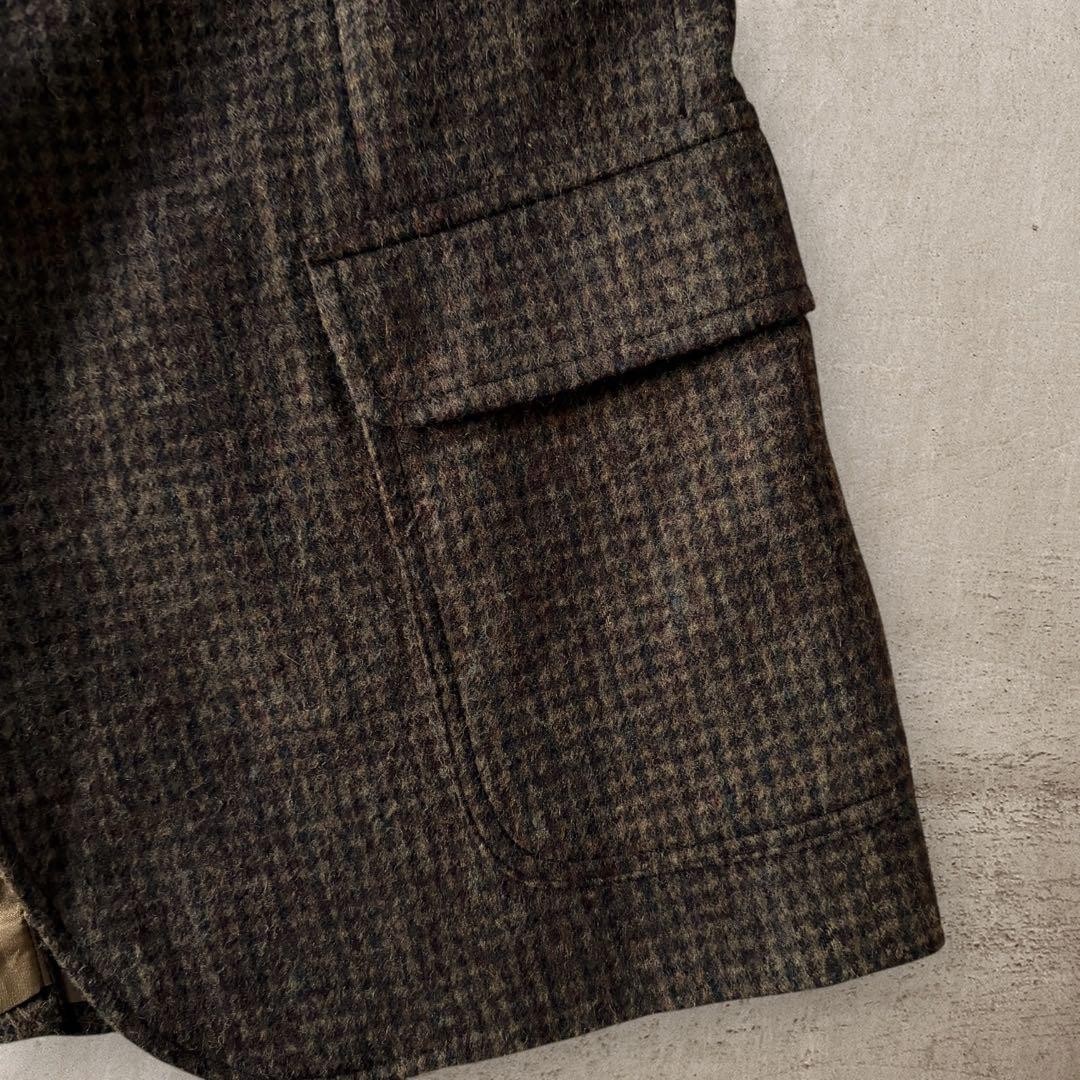 Pendleton 80s USA Check Pattern Tailored Jacket V… - image 7