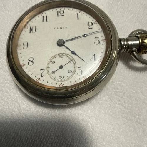 Antique Elgin Grade 316 pocket watch Stem Wind Lever Set