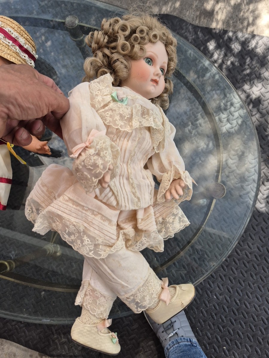 Franklin Mint Heirloom Doll Porcelain Doll 20-inch | eBay