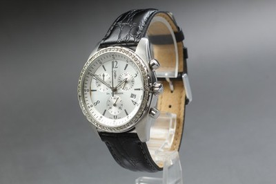 [Exc+4]  TRUSSARDI ANA original quartz watch chronograph TRD-7018 From JAPAN
