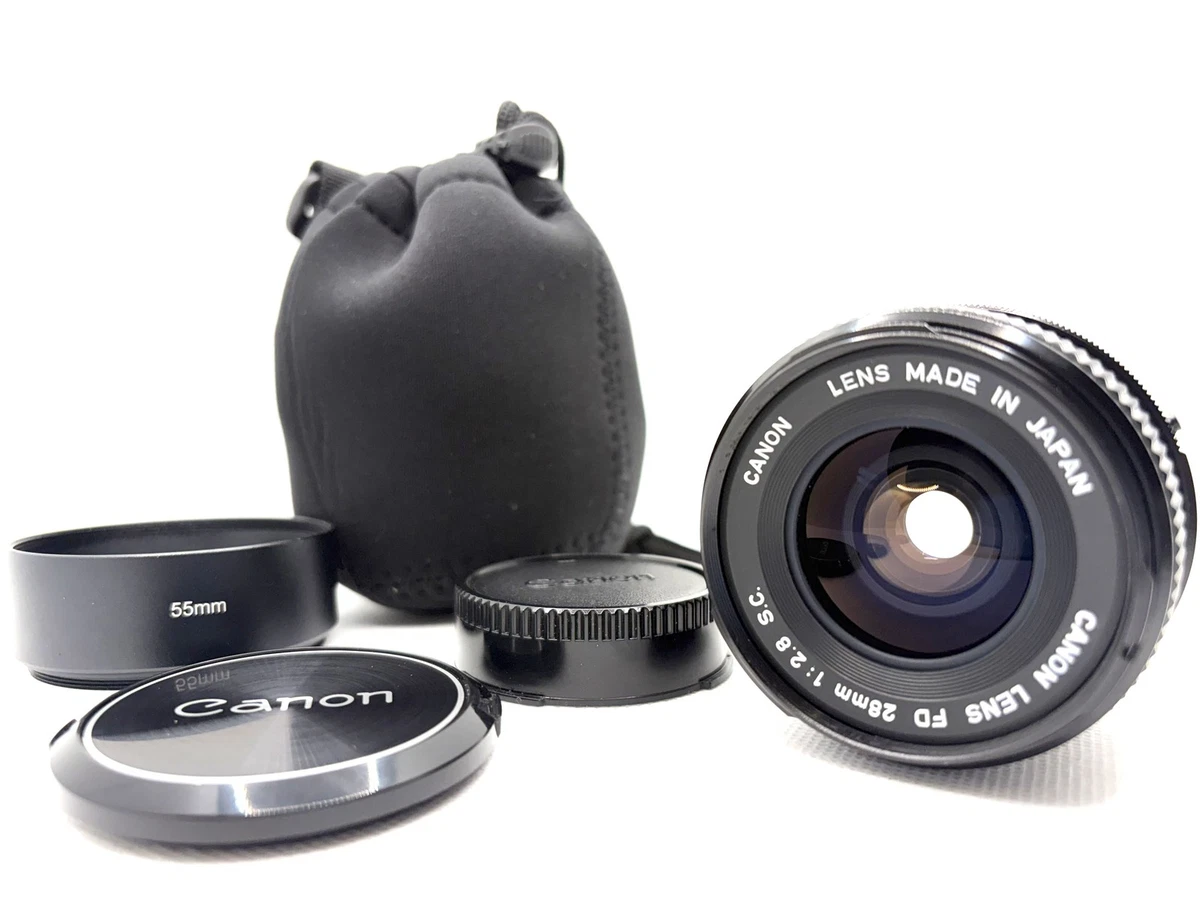 Canon FD 28mm Camera Lenses for sale | eBay