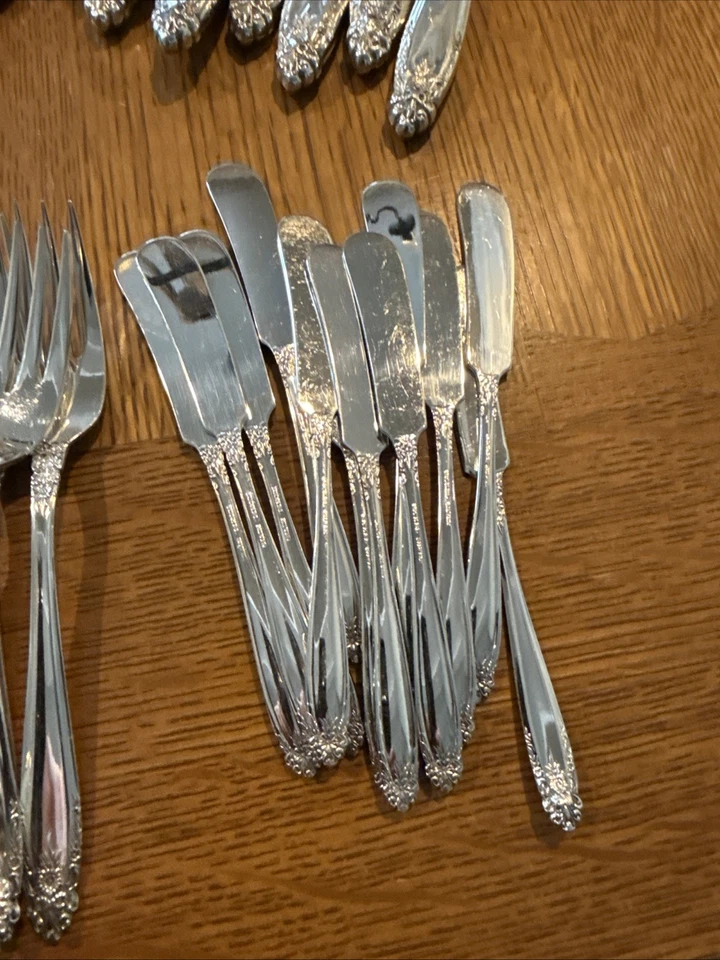 Servicio de cubiertos Eldan "Prelude" níquel plata para 12 138 piezas excelente aspecto Foto 3 de 4