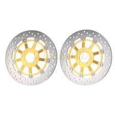 Bremsscheibe Rotoren vorne für Kawasaki VN1500 Mean Streak 2002-2004 gold