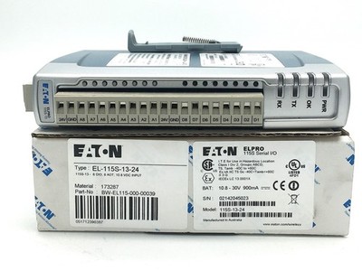 ELPRO 115S Serial Expansion I/O for Modbus or WIB-net 10.8-30VDC 0.9A 115S-13-24