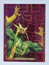 2024 Marvel Masterpieces '92 Platinum - #23 - Electro / Pink Lasers /992