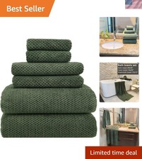 29x59 Inch Bath Towels Set of 6 Large, Super Soft Lint Free Lightweight Micro...