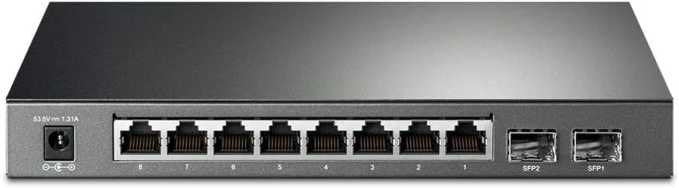 Gigabit Smart Managed PoE Switch | 8 PoE+ Ports, 2 SFP Slots - Image 4 of 4