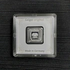Geiger Edelmetalle 5g  .999 Original Silver Square Bar in Sealed Assay Case