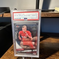 2019-20 Topps Finest UEFA Champions League - Erling Haaland #91