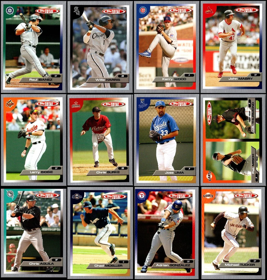 Lote de tarjetas Topps Total (68) 2005 - GOING, GOING... ¡CASI DESAPARECIDO! ¡NO ESPERES! Foto 2 de 4