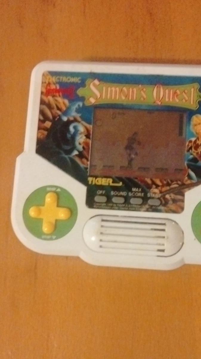 【動作確認済】レトロ　Simon’s Quest 電子ゲーム Tiger simons-quest-tiger-handheld1.