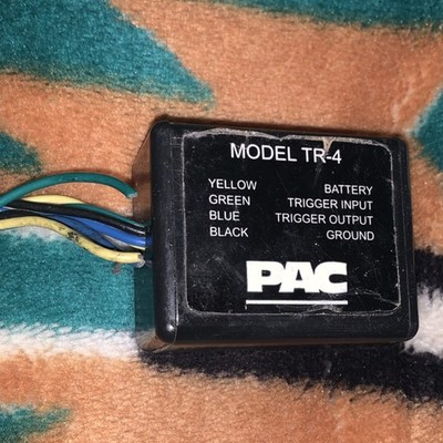 PAC Remote Turn on Module TR-4 Audio Trigger Output Wire Harness