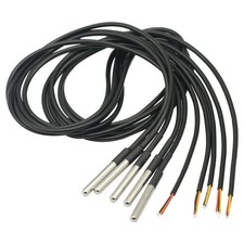 5 PCS 1m DS18B20 Waterproof Digital Temperature Sensor Thermal Probe for Arduino