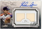 Nolan Ryan 2020 Topps Sterling Seasons Dual Jersey Autograph Card SSAR-NRY 15/25