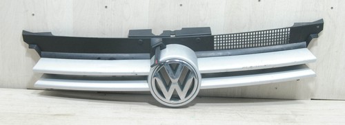 VW Golf 4 1J 1998 Front Kühler Grill Silber 1J0853655D #151035-D811ob