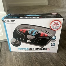 Homedics Vibration Foot Massager with Heat 031262092755 FMV400HJBK New Open box.