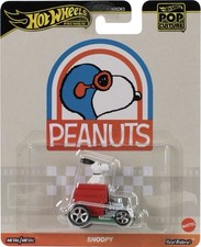 Hot Wheels Premium 2025 Pop Culture Peanuts SNOOPY Real Riders Diecast JBL84
