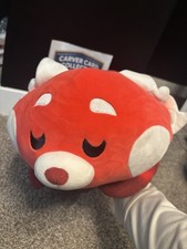 Large Red Panda Plush Pillow Stuffed Animal Sleeping Kawaii Soft