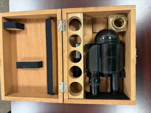 Vintage Carl Zeiss Jena Microscope Binocular Eyepiece Attachment (6405)