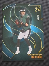 2025 Silhouette Nick Foles #39 Eagles Super Bowl MVP GOLD /10 