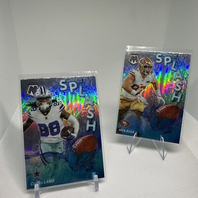 CeeDee Lamb 2024 Panini Mosaic Splash Silver Prizm #SS-CDL Dallas Cowboys