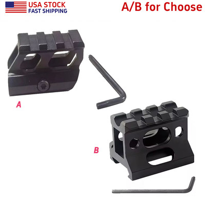 1'' High 3 Slots Mount / Increased Base Riser 1'' High 3-Slot Mount for 20mm Rail