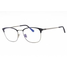 Tom Ford Men's Eyeglasses Matte Blue Cat Eye Full Rim Metal Frame FT5750-B 091