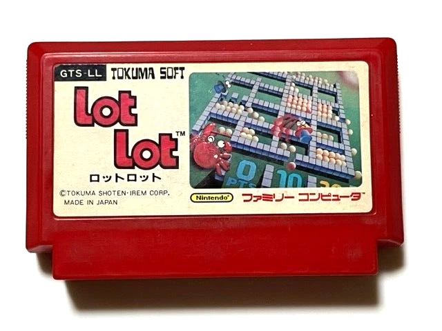 Lot Lot NES FC (Nintendo Famicom) From Japan puzzle game