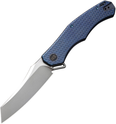 New We Knife Co Ltd RekkeR Framelock Blue WE22010G-4
