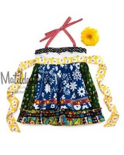 Matilda Jane Platinum Floral Fiesta Ellie Dress size 8 NWOT