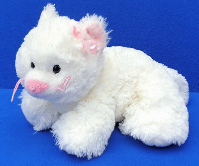 TY KATZE STOFFTIER BABY 30 CM STOFFTIER KUSCHELTIER SCHLENKER WEISS CAT