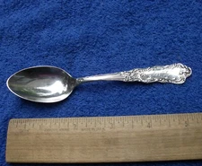Frank W. Smith BARONIAL (1890) Small TEASPOON-5 3/8 Inches-Mono BEP