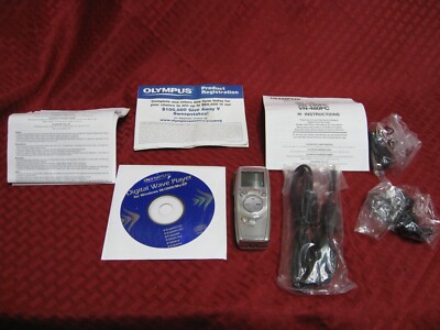 EXCELLENT OLYMPUS VN-480PC MINIATURE DIGITAL VOICE RECORDER ~ WORKS GREAT
