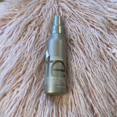 L oreal Professional Sublime Twist Texture Enhancing Spray Gel 4.2 Oz